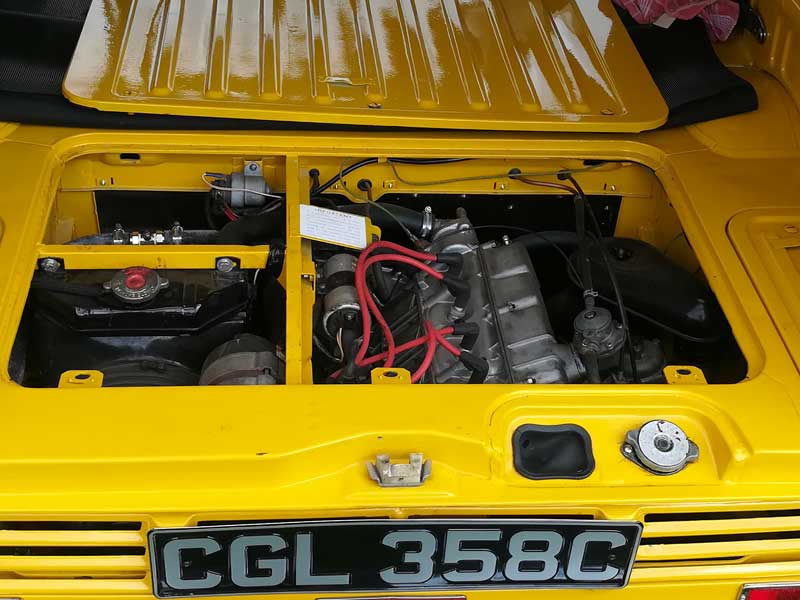 AA Commer Imp Van Engine